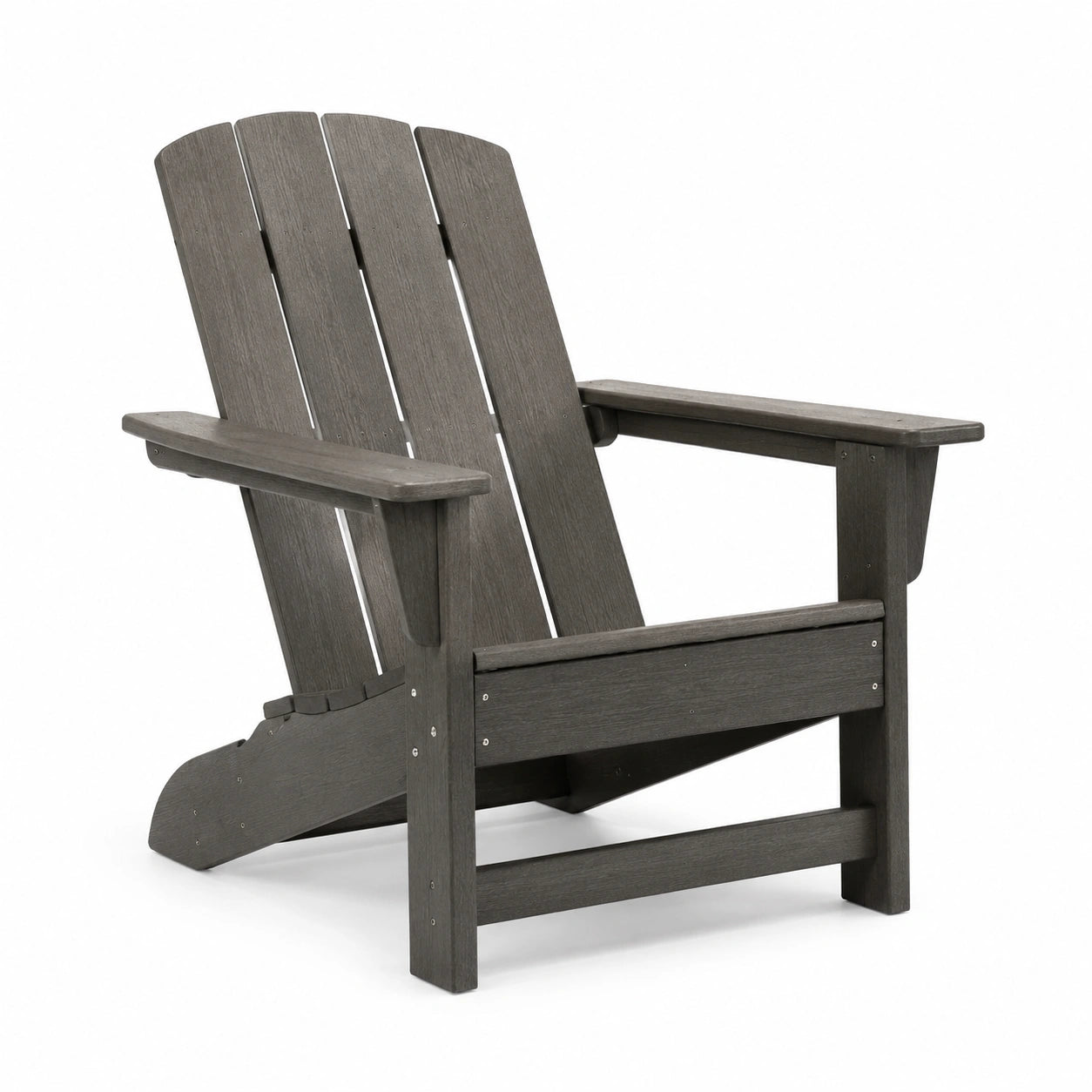 Adirondackstuhl Polywood Grau