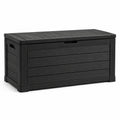 Gartenbox Kunststoff Schwarz 120x55x60 cm